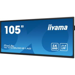iiyama PROLITE Pizarra de caballete digital 2,74 m (108") LED Wifi 450 cd / m² 5K Ultra HD Negro Pantalla táctil Procesador incorporado Android 24/7 iiyama PROLITE Pizarra de caballete digital 2,74 m (108") LED Wifi 450 cd / m² 5K Ultra HD Negro Pantalla táctil Procesador incorporado Android 24/7