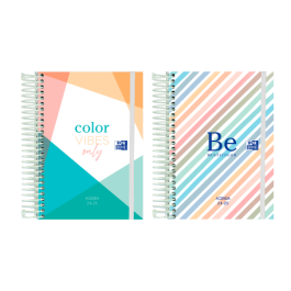 Agenda Escolar 2024-2025 Color Block Tapa Extradura 8º Dia Pagina Colores Surtidos Oxford 400185067 Precio: 15.94999978. SKU: B18HDEYHKC