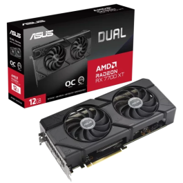 ASUS Dual -RX7700XT-O12G AMD Radeon RX 7700 XT 12 GB GDDR6