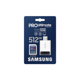 Samsung Tarjeta Micro SD 512GB XC PRO Ultimate (CL10) con Lector
