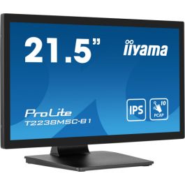 iiyama ProLite T2238MSC-B1 pantalla para PC 54,6 cm (21.5") 1920 x 1080 Pixeles Full HD LED Pantalla táctil Negro