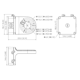 Dahua Technology DH-PFB206W cámaras de seguridad y montaje para vivienda Monte Dahua Technology DH-PFB206W cámaras de seguridad y montaje para vivienda Monte