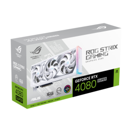 ASUS ROG -STRIX-RTX4080S-16G-WHITE NVIDIA GeForce RTX 4080 SUPER 16 GB GDDR6X ASUS ROG -STRIX-RTX4080S-16G-WHITE NVIDIA GeForce RTX 4080 SUPER 16 GB GDDR6X