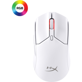 Ratón Gaming Hyperx Pulsefire Blanco 26000 DPI