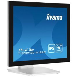 iiyama ProLite T1932MSC-W1SAG pantalla para PC 48,3 cm (19") 1280 x 1024 Pixeles Full HD LED Pantalla táctil Mesa Blanco iiyama ProLite T1932MSC-W1SAG pantalla para PC 48,3 cm (19") 1280 x 1024 Pixeles Full HD LED Pantalla táctil Mesa Blanco