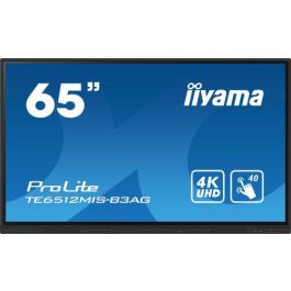 iiyama TE6512MIS-B3AG pantalla de señalización Diseño de quiosco 165,1 cm (65") LCD Wifi 400 cd / m² 4K Ultra HD Negro Pantalla táctil Procesador incorporado Android 11 24/7 Precio: 1316.9500003. SKU: B1C85BG55T