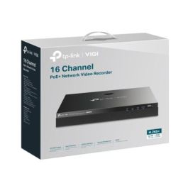 TP-Link VIGI VIGINVR2016H-16MP4TB Grabadore de vídeo en red (NVR) Negro