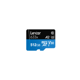 Lexar 633x 512 GB MicroSDXC UHS-I Clase 10 Precio: 59.95000055. SKU: B1FMFW2KM5