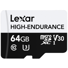 Lexar High-Endurance 64 GB MicroSDXC UHS-I Clase 10 Precio: 17.95000031. SKU: B1EWNMMMMY