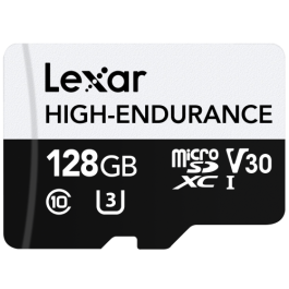 Lexar High-Endurance 128 GB MicroSDXC UHS-I Clase 10 Precio: 20.1828. SKU: B16DQVX399
