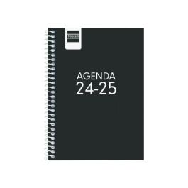 Agenda Escolar 2024-2025 8º 120X164 Semana Vista Horizontal Cool Negro Finocam 645000325