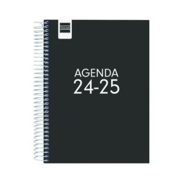 Finocam Agenda Para Estudiantes Cool Espiral 4º 1Dp Negro 2024-2025