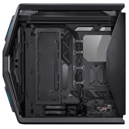 ASUS ROG Hyperion GR701 BTF Edition Torre Negro, Transparente