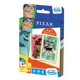 Juego De Cartas 4 En 1 Pixar Classic 10027508 Fournier