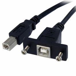 Cable USB Startech USBPNLBFBM1 USB B Negro