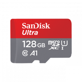 Tarjeta de Memoria Micro SD con Adaptador SanDisk Ultra microSD 128 GB Precio: 14.95000012. SKU: B1G798Y5CP