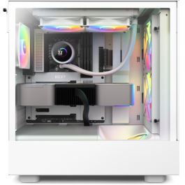 NZXT Kraken 240 RGB Procesador Sistema de refrigeración líquida todo en uno 12 cm Blanco 1 pieza(s)