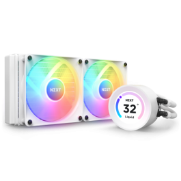 NZXT Kraken Elite 240 RGB Procesador Sistema de refrigeración líquida todo en uno 12 cm Blanco 1 pieza(s) Precio: 268.94999967. SKU: B12C4QC2HD