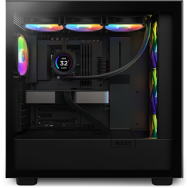 NZXT Kraken Elite 360 RGB Procesador Sistema de refrigeración líquida todo en uno 12 cm Negro 1 pieza(s)