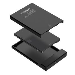 Ewent EW7073 caja para disco duro externo Carcasa de disco duro/SSD Negro 2.5"