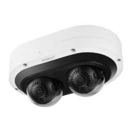 Hanwha PNM-C7083RVD Cámara de Seguridad IP Interior/Exterior 1920x1080 Pixeles, Techo, Alámbrico, Blanco