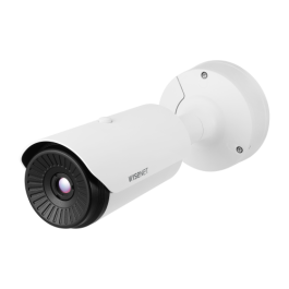 Hanwha TNO-3040T Cámara de Seguridad IP Exterior Bala, 320x240 Pixeles, Ángulo de Visión 11.5°, IP66, Sensor de Movimiento