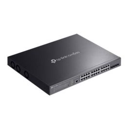 TP-Link Omada SG3428XMPP switch Gestionado L2+ Gigabit Ethernet (10/100/1000) Energía sobre Ethernet (PoE) 1U Negro