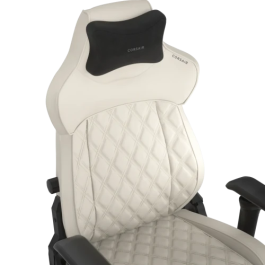 Corsair TC500 LUXE Silla para videojuegos de PC Asiento acolchado Beige