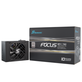 Seasonic FOCUS-SPX-750 Fuente de Alimentación 750W 80 Plus Platinum Modular para PC CFX