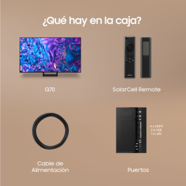 Samsung TV Q77D QLED 75” 4K Smart TV 2024 Samsung TV Q77D QLED 75” 4K Smart TV 2024