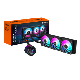 GIGABYTE Refrigeración líquida para CPU AORUS WATERFORCE X II 360 AIO - 3 ventiladores ARGB de 120 mm, pantalla LCD a todo color, mecanismo de interbloqueo magnético, DAISY-CHAIN, compatible con Intel LGA 1700 y AMD AM5, garantía de 6 años GIGABYTE Refrigeración líquida para CPU AORUS WATERFORCE X II 360 AIO - 3 ventiladores ARGB de 120 mm, pantalla LCD a todo color, mecanismo de interbloqueo magnético, DAISY-CHAIN, compatible con Intel LGA 1700 y AMD AM5, garantía de 6 años