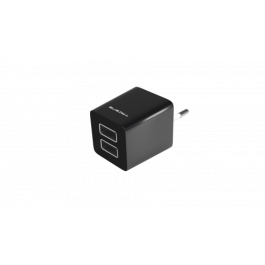 TACENS ANIMA AUSB1 USB CHARGER, 2x USB PORTS, 2.1A ULTRAFAST CHARGE, LIGHWEIGT AND COMPACT SIZE DESIGN, EU CONNECTOR, BLACK/WHITE DESIGN Precio: 9.5000004. SKU: S7802217