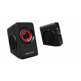 Altavoces Gaming Mars Gaming MS1 Negro Rojo/Negro 10 W