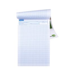 Bloc Examenes Liderpapel Cuadro 2 mm Folio 40 Hojas 60 gr-M2 10 unidades