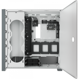 Caja Semitorre ATX Corsair iCUE 5000X RGB Blanco