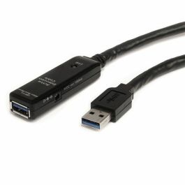 Cable USB Startech USB3AAEXT3M USB A Negro 3 m