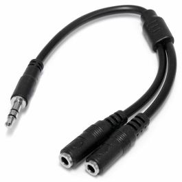 Adaptador Audio Jack Startech MUY1MFFS Negro 0,2 m Precio: 6.50000021. SKU: S55056926