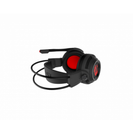 MSI DS502 Auriculares Diadema Negro, Rojo