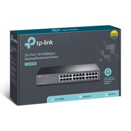 TP-LINK TL-SF1024D switch Fast Ethernet (10/100) Negro