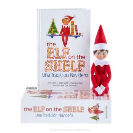 Cuento y muñeco elfo niño the elf on the shelf 28x26,5x7,2 cm Precio: 34.8601. SKU: B138THXNPW