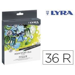 Rotulador Lyra Aqua Brush Duo Caja De 36 Colores Surtidos Precio: 65.94999972. SKU: B19PWDEKHQ