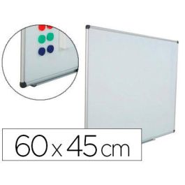 Pizarra Blanca Rocada Acero Vitrificado Magnetico Marco Aluminio Y Cantoneras Pvc 60x45 cm Incluye Bandeja Para Precio: 46.49999992. SKU: B1A9BX6YH4