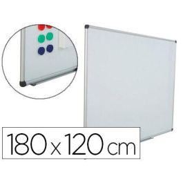 Pizarra Blanca Rocada Acero Vitrificado Magnetico Marco Aluminio Y Cantoneras Pvc 180x120 cm Incluye Bandeja Precio: 293.94999964. SKU: B1BYSEE8TX