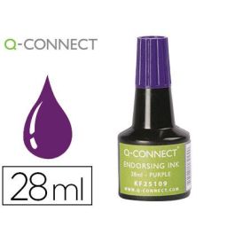 Tinta Tampon Q-Connect Violeta Bote 28 mL Precio: 1.8149993829. SKU: B1FJ6SDGA9