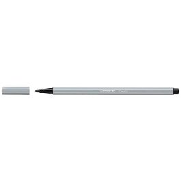 Rotulador Stabilo Acuarelable Pen 68 gris Azulado Claro Punta Gruesa 1 mm 10 unidades