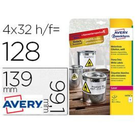 Etiquetas para Impresora Avery L4774-8 Blanco 99,1 x 139 mm Precio: 15.49999957. SKU: S8401465