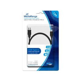 Cable Usb 3.1 Tipo C A Usb 3.0 Tipo A Mediarange Longitud Del Cable 1.2 Mt Negro Precio: 7.69000012. SKU: B1J7986QPC