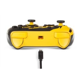 Enhanced Mando Con Cable Nintendo Switch Pokemon Pikachu Lightning POWER A 1516985-01