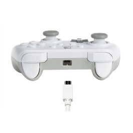Mando Con Cable Nintendo Switch Blanco POWER A 1517033-01