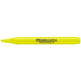 Rotulador Faber Fluorescente Textliner 38 Amarillo 10 unidades